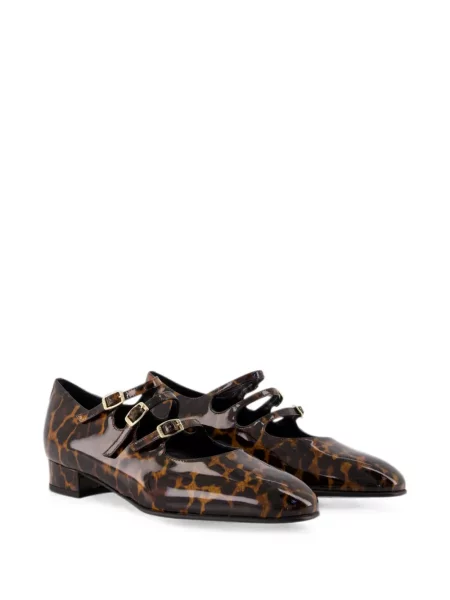 Pantofi cu toc Carel Paris cu imagine cu model leopard maro