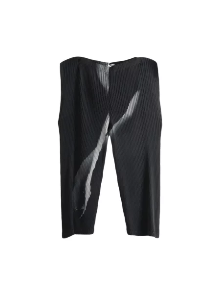 Spodnie Issey Miyake czarne