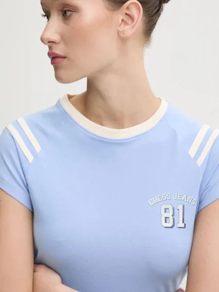 Футболка Guess Jeans блакитний