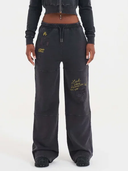 Ed Hardy Pantaloni sport negru