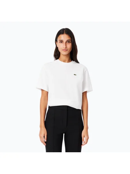 Dámske tričko Lacoste white biela