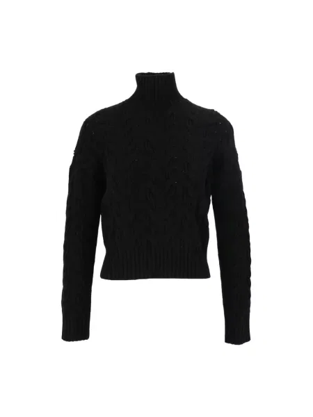 Sweter Max Mara Studio wełniany czarny