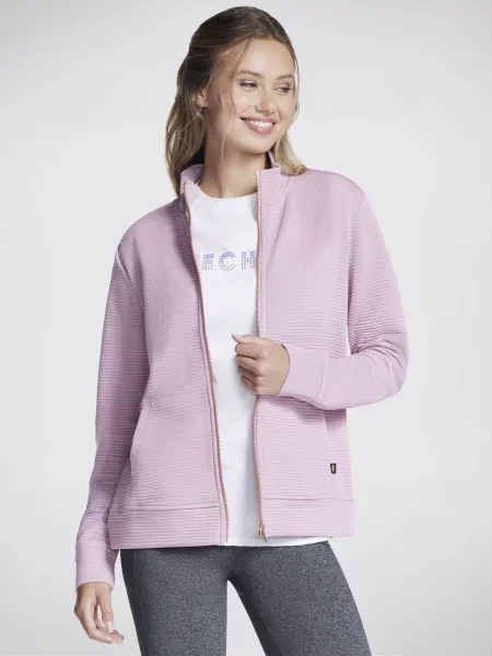 Skechers Кофта Поліестер/спандекс рожевий