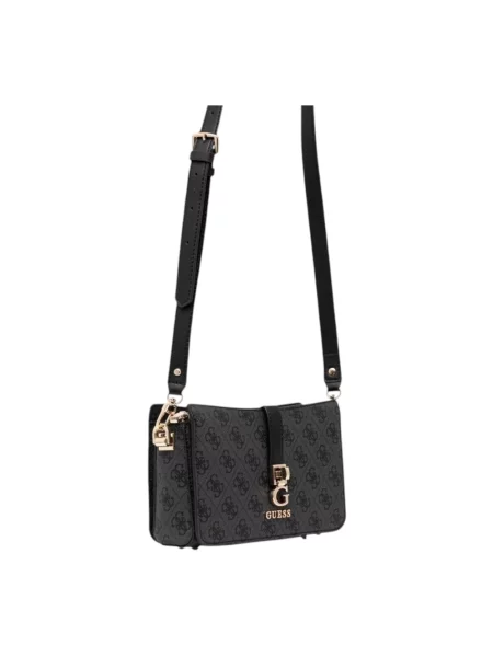 Torebka hobo Guess czarna