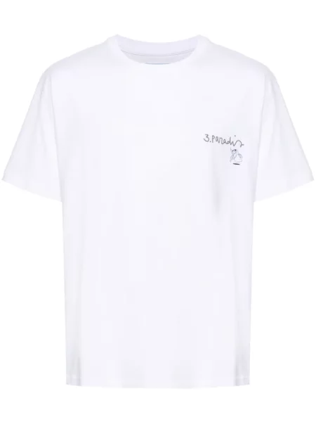 Tricou 3.paradis alb