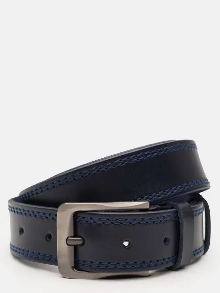 Кожаный ремень Borsa Leather синий