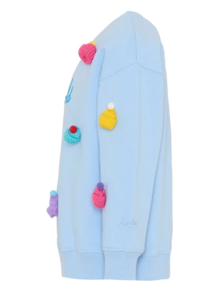 Bluza dziecięca Mc2 Saint Barth niebieska