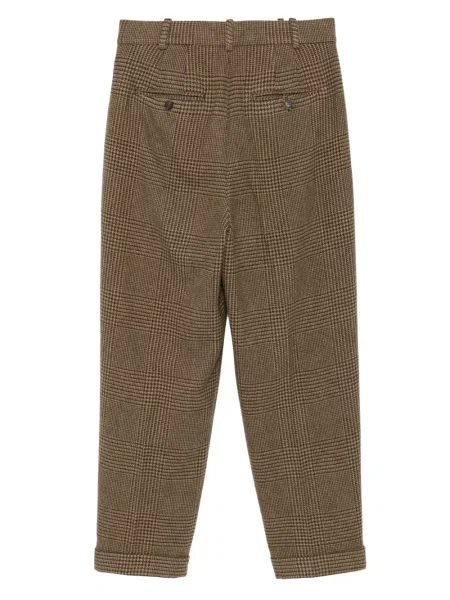 Odgovarati pletena polo majica Polo Ralph Lauren karirana siva