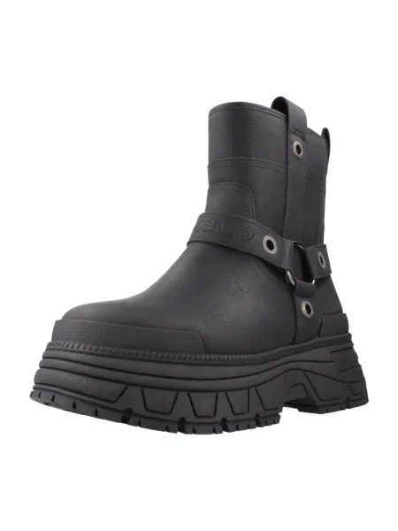 Pantofi Buffalo biker negru
