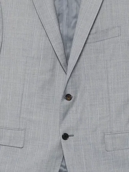 Costum Corneliani în carouri gri