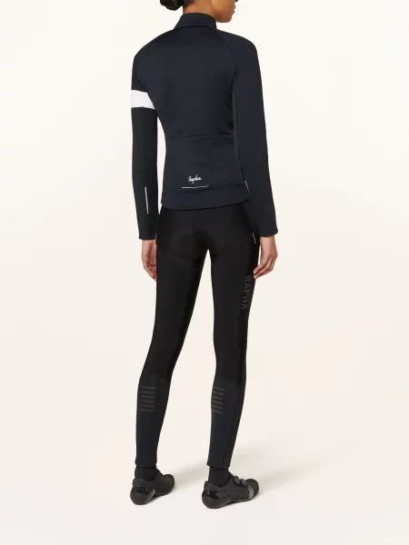 Rapha Softshellová Cyklistická Bunda černá bílá