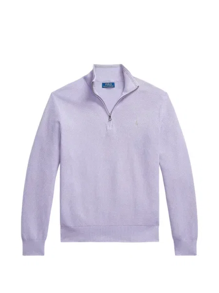 Tricou polo Polo Ralph Lauren cu glugă cu blană cu broderie roșu