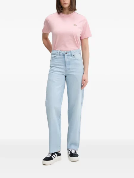 Blugi drepți Dickies cu autograf albastru