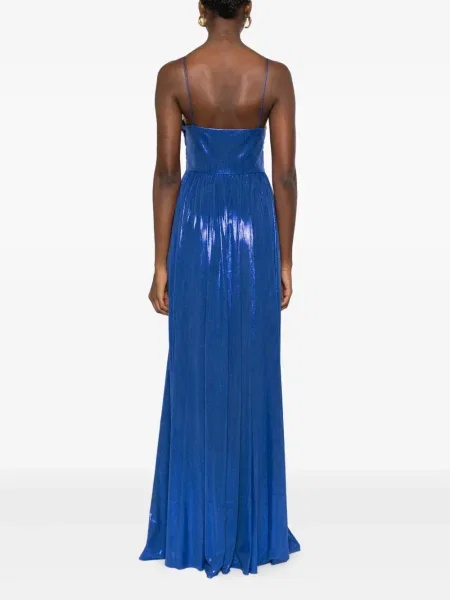 Rochie maxi Retrofete de costum albastru