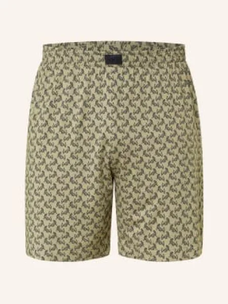 Mey Spací Šortky Série Tipsy Tigers olivová černá