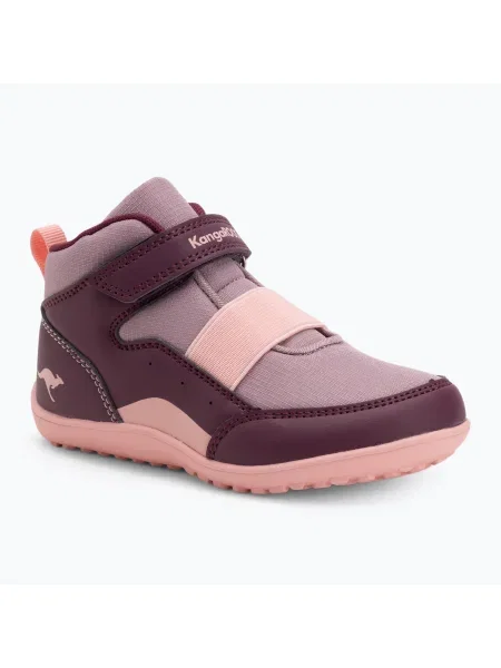 Детски обувки KangaROOS K-BFI Peppy EV blackberry/daisy pink розово