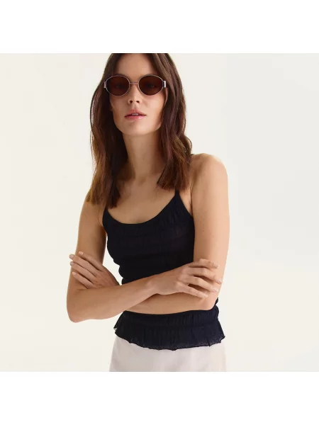 Reserved LADIES` TOP fekete