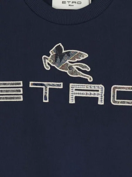 Bluza dziecięca Etro niebieska