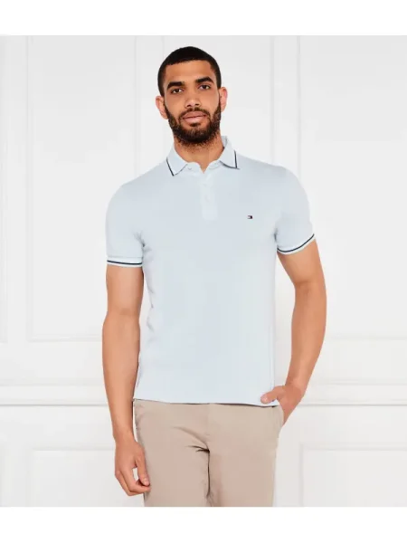 Tommy Hilfiger Polo | Slim Fit albastru