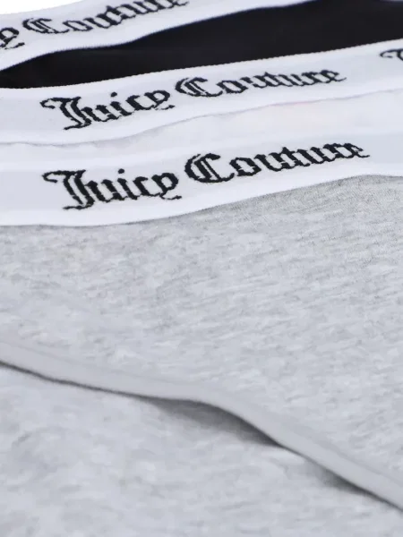 Brief bugyi Juicy Couture autogrammal fekete