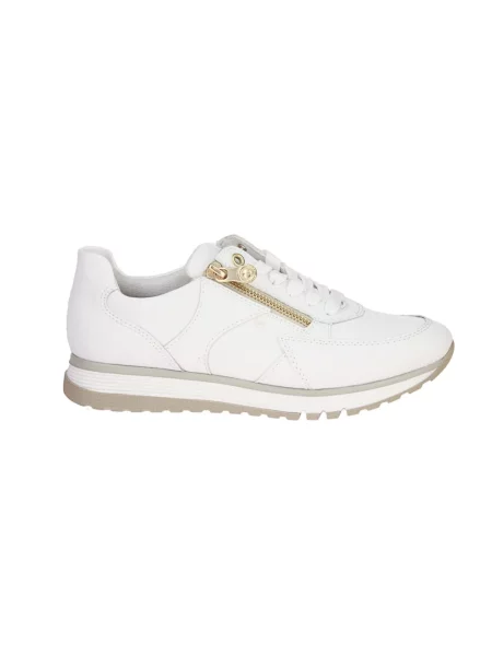 Sneakersy Rieker skórzane białe