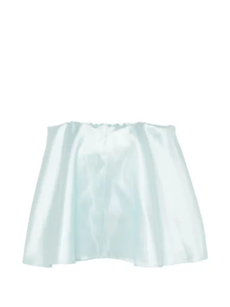 Bluzka L'idée bez ramiączek niebieska