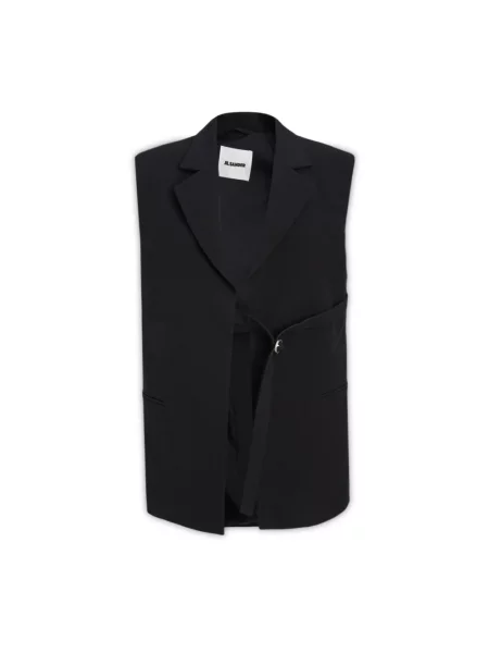Kamizelka Jil Sander czarna