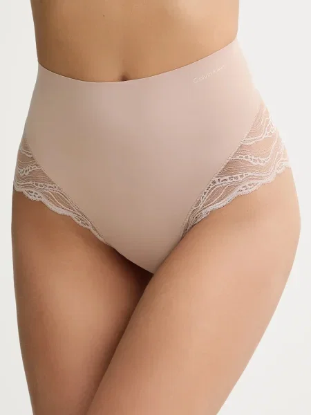 Бикини Calvin Klein Underwear розово бежово