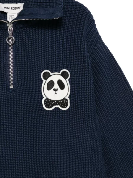 Sweter dziecięcy Mini Rodini niebieski