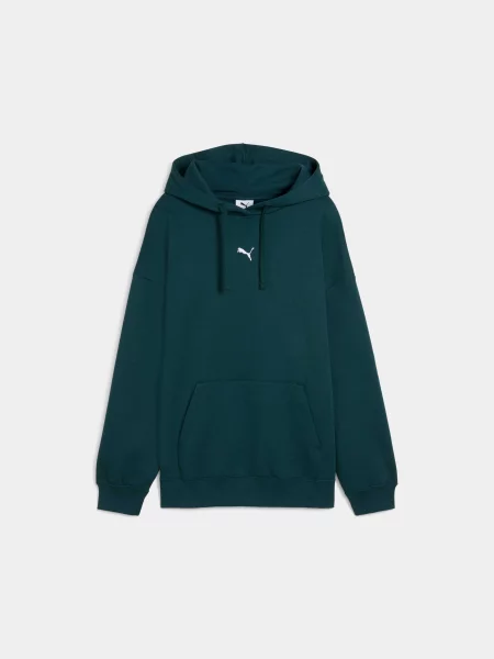 Худи Puma зеленое