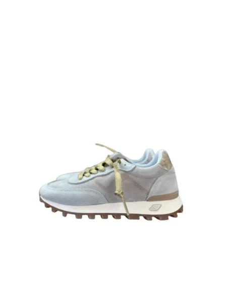 Lniane sneakersy No Map Society szare