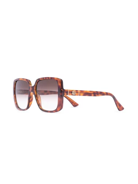 Okulary przeciwsłoneczne Gucci Eyewear brązowe
