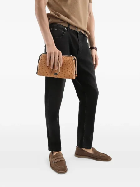 Geantă Dolce & Gabbana din piele maro