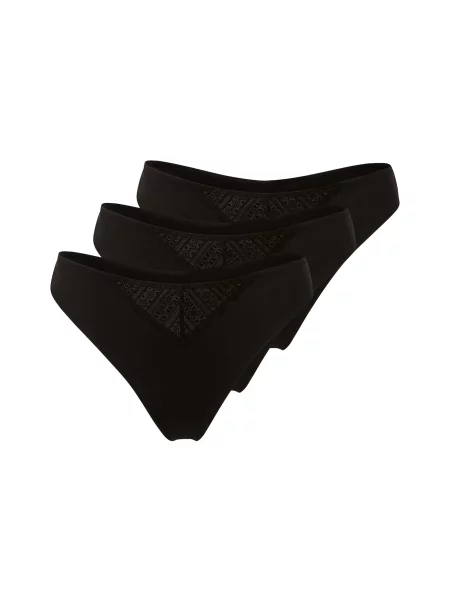 BOSS Tanga negru