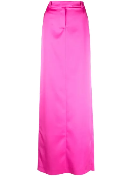 Satynowa maksi spódnica maxi Giuseppe Di Morabito różowa