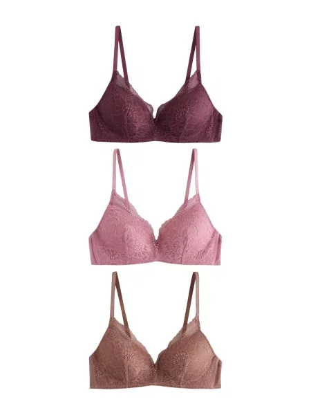 Next Sutien mauve / mov zmeură roz