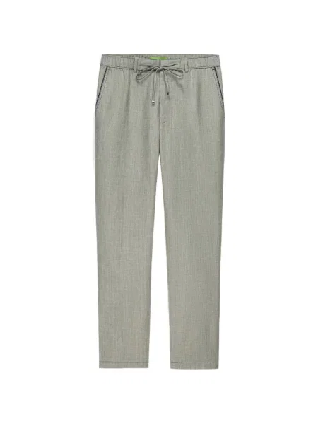 Pantaloni Shanghai Tang cu cordon verde