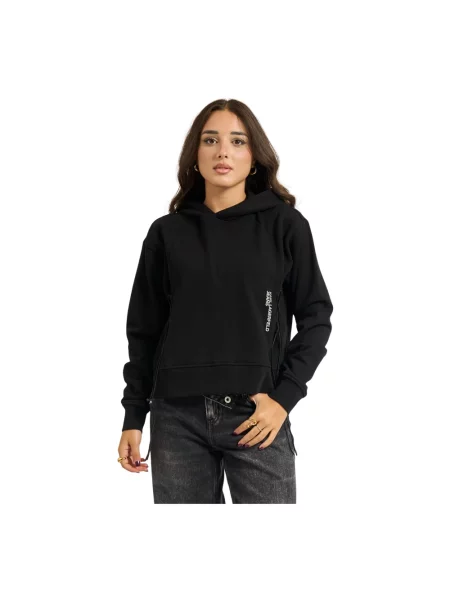 Bluza z kapturem Karl Lagerfeld czarna