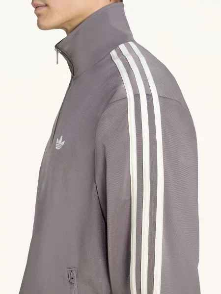 Adidas Originals Tréninková Bunda Firebird šedá bílá