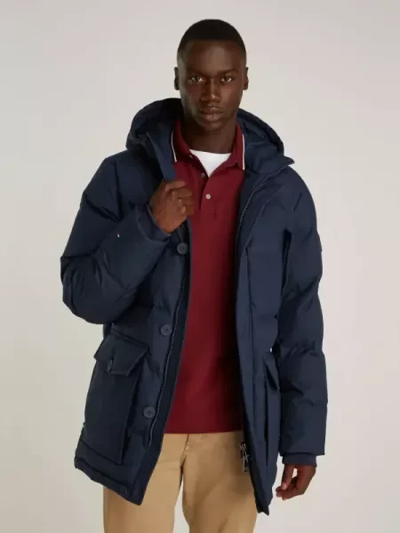 Tommy Hilfiger Geacă de iarnă Essential Bleumarin