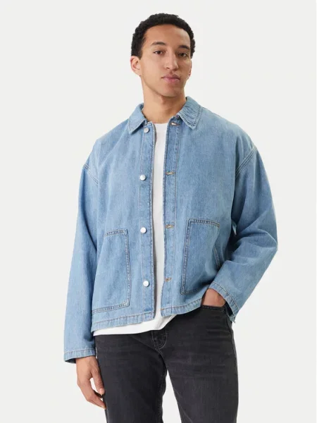 Jack & Jones Джинсова сорочка Cambridge Голубий Oversize