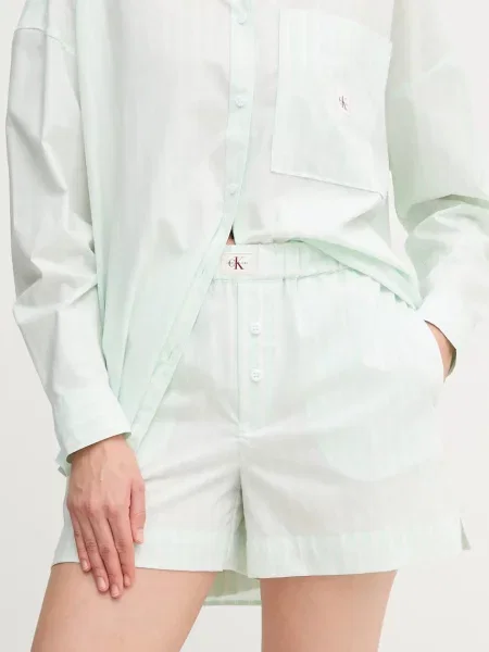 Calvin Klein Jeans pantaloni scurți din verde