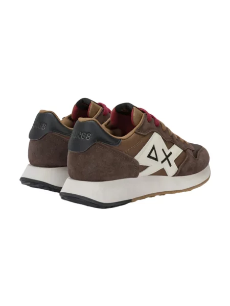 Sneakersy Sun68 brązowe