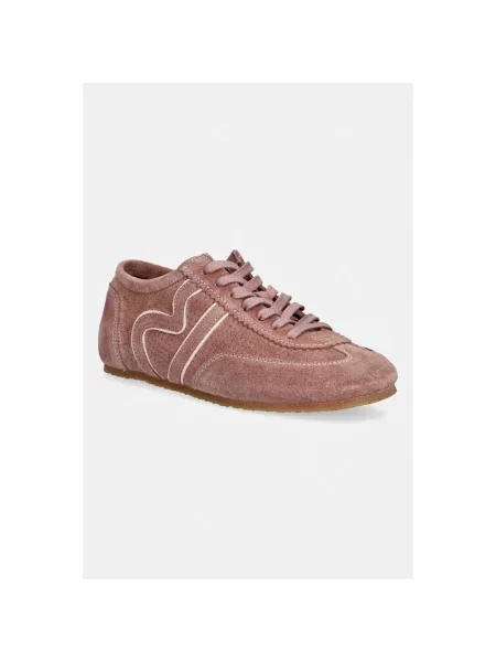 Sneakersy Billi Bi skórzane różowe