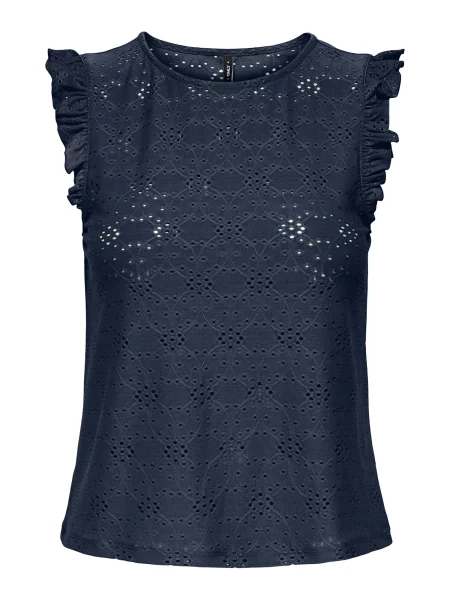 ONLY Top ONLSMILLA închis albastru