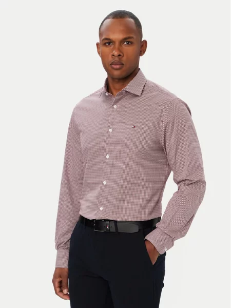 Tommy Hilfiger Ing Gingham Sötétvörös