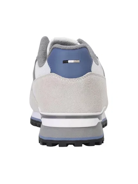Sneakersy Boss zamszowe białe