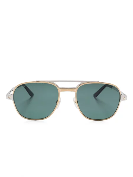 Ochelari de soare Cartier Eyewear argintiu