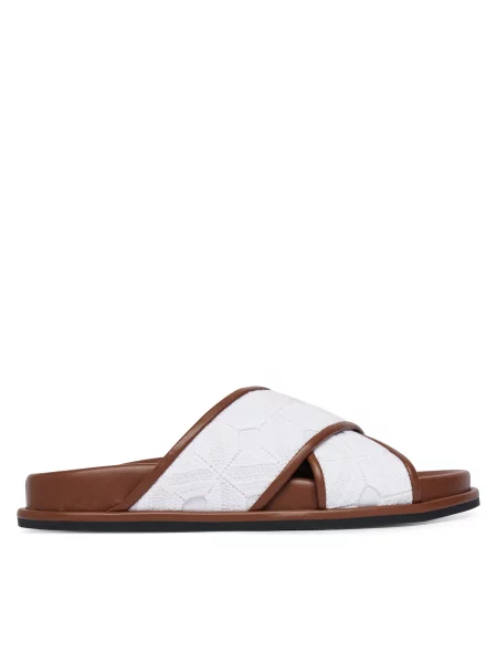 Natikače Max Mara Beachwear Peonie bijela