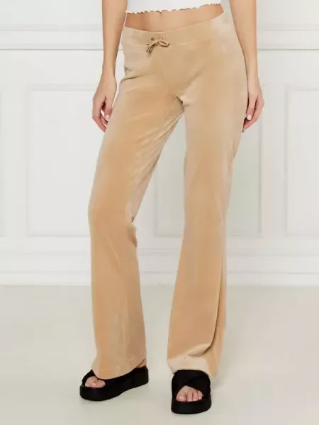 Juicy Couture Jogger nadrág CHRISTINE | flare fit | low rise bézs
